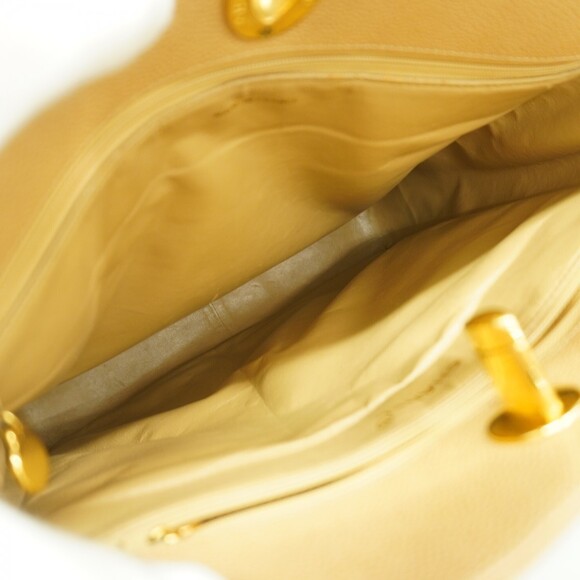 CHANEL Brown Caviar Leather Tote Bag - Picture 4 of 10